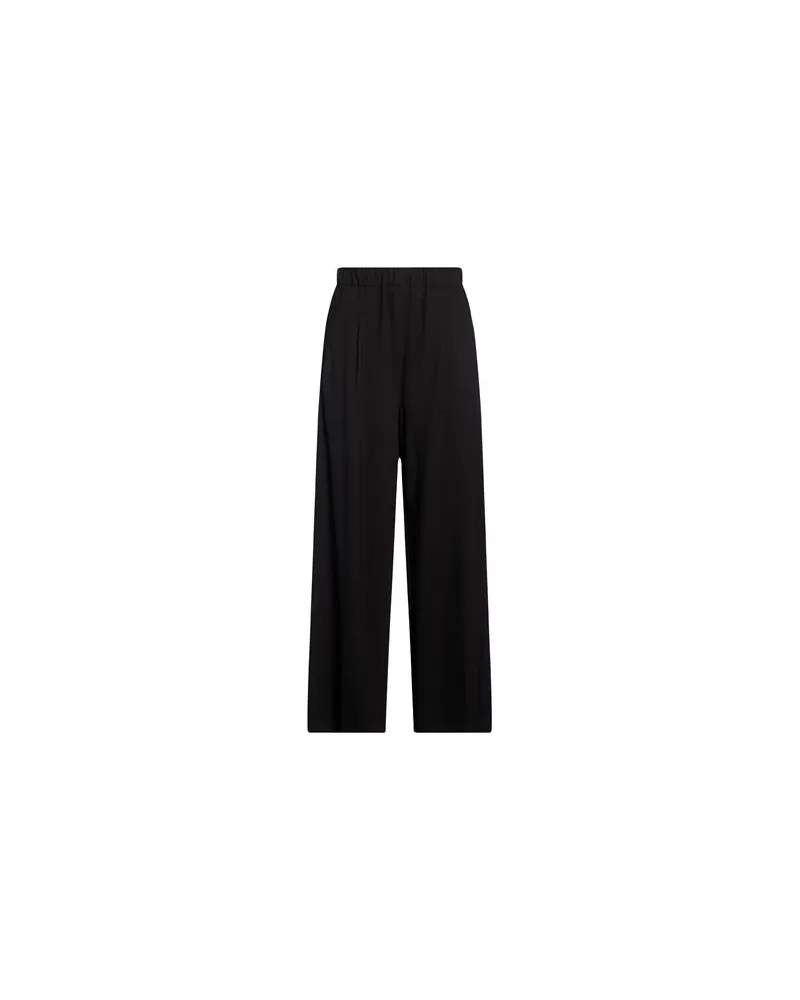 SOLOTRE HOSEN & RÖCKE - Hosenauf YOOX.COM Schwarz