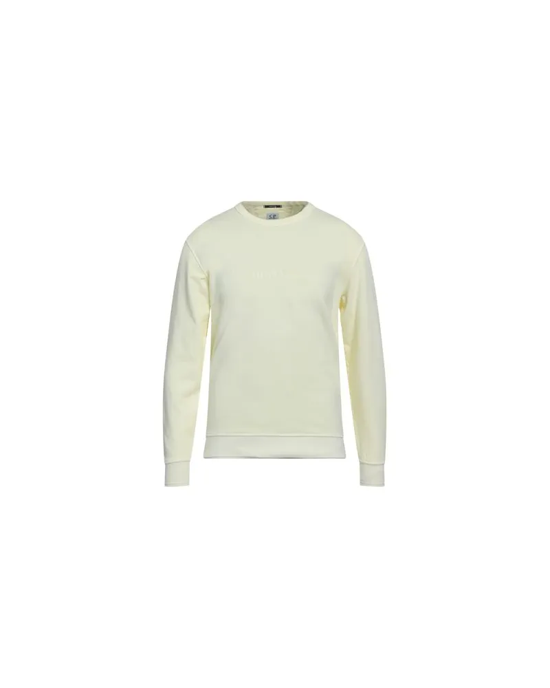 C.P. Company TOPS - Sweatshirtsauf YOOX.COM Pastellgelb