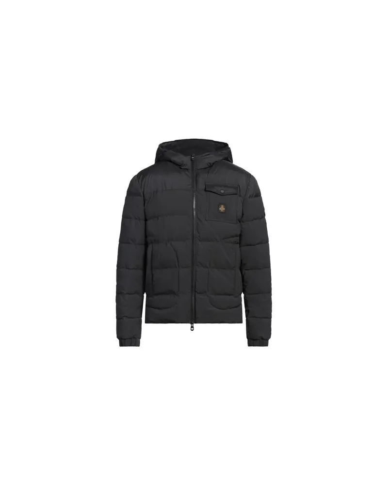 RefrigiWear JACKEN & MÄNTEL - Pufferjacken & Daunenjackenauf YOOX.COM Schwarz