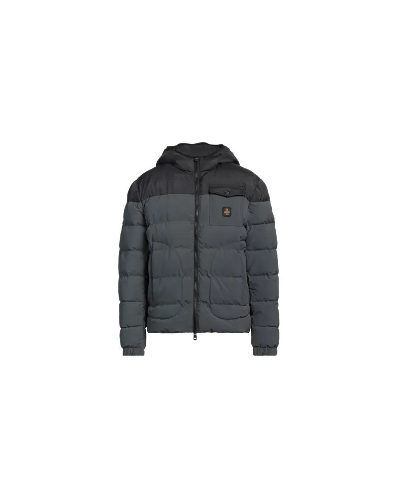 RefrigiWear JACKEN & MÄNTEL - Pufferjacken & Daunenjackenauf YOOX.COM Braungrau