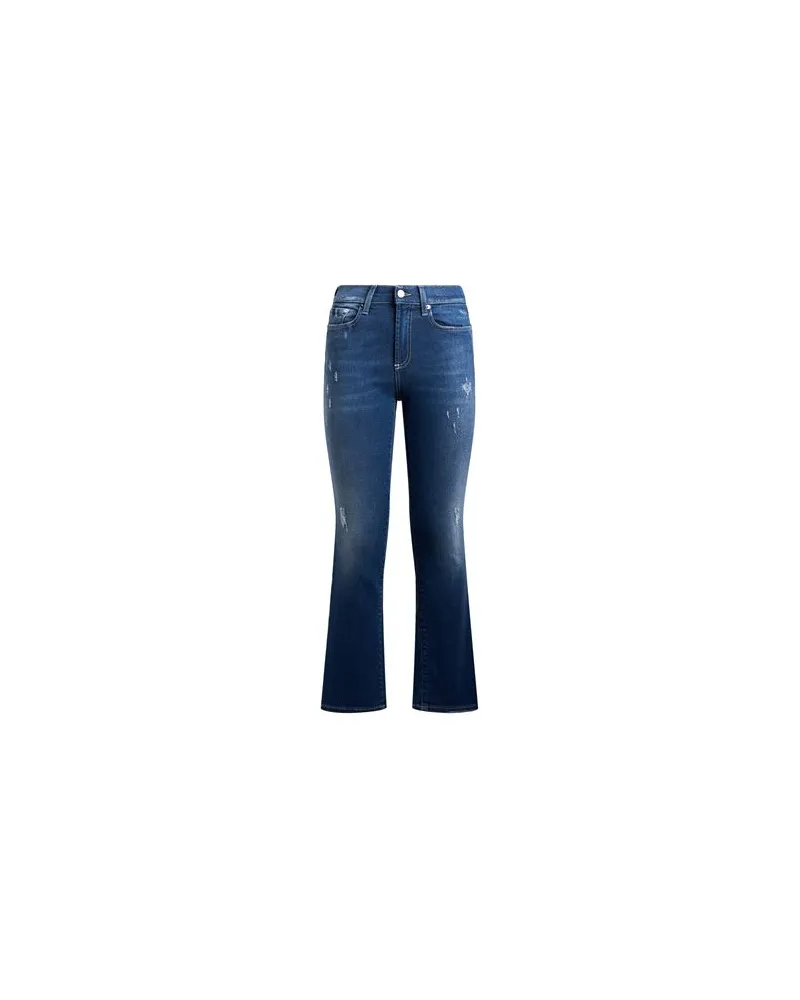 Roy Roger's HOSEN & RÖCKE - Jeanshosenauf YOOX.COM Blau