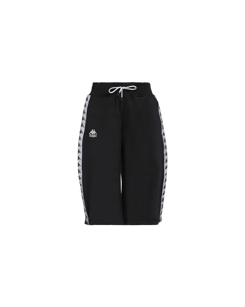 Kappa ANAH CROPPED PANT   - HOSEN & RÖCKE - Hosenauf YOOX.COM Schwarz