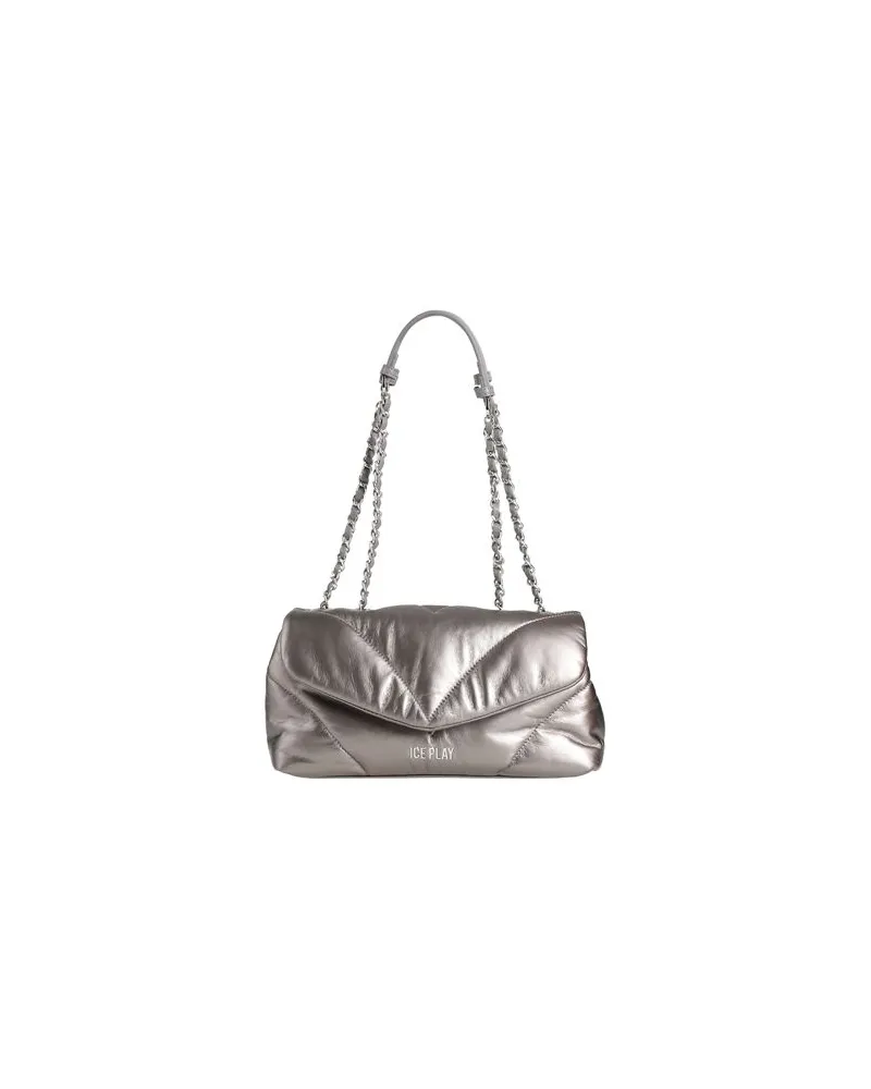 ICE PLAY TASCHEN - Schultertaschenauf YOOX.COM Grau