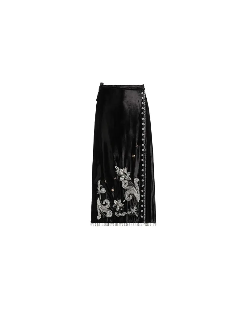 forte_forte HOSEN & RÖCKE - Midi-Röckeauf YOOX.COM Schwarz
