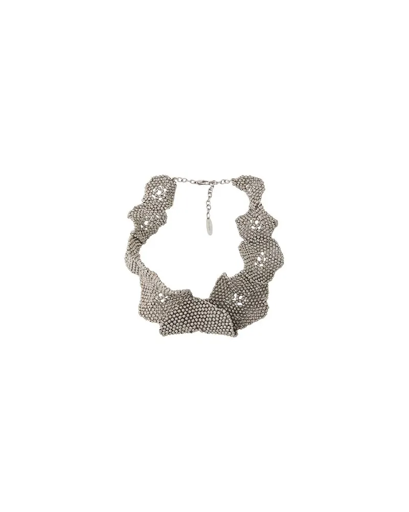 Brunello Cucinelli SCHMUCK und UHREN - Halskettenauf YOOX.COM Silber
