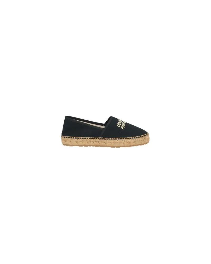 Moschino SCHUHE - Espadrillesauf YOOX.COM Schwarz