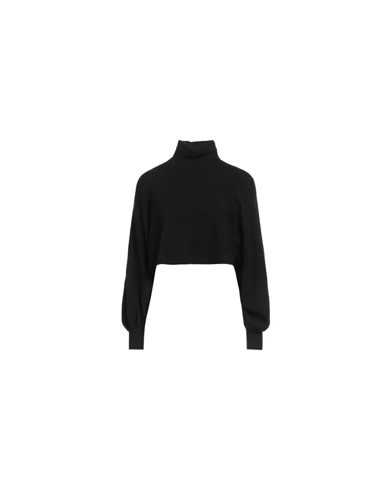 Pieces STRICKWAREN - Rollkragenpulloverauf YOOX.COM Schwarz