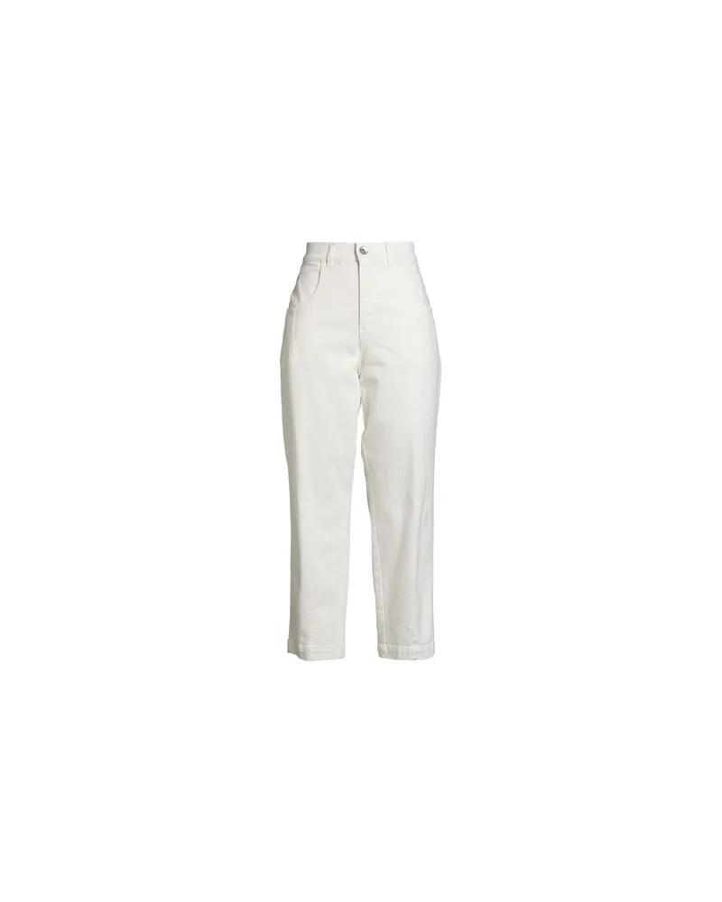 Eleventy HOSEN & RÖCKE - Jeanshosenauf YOOX.COM Elfenbein