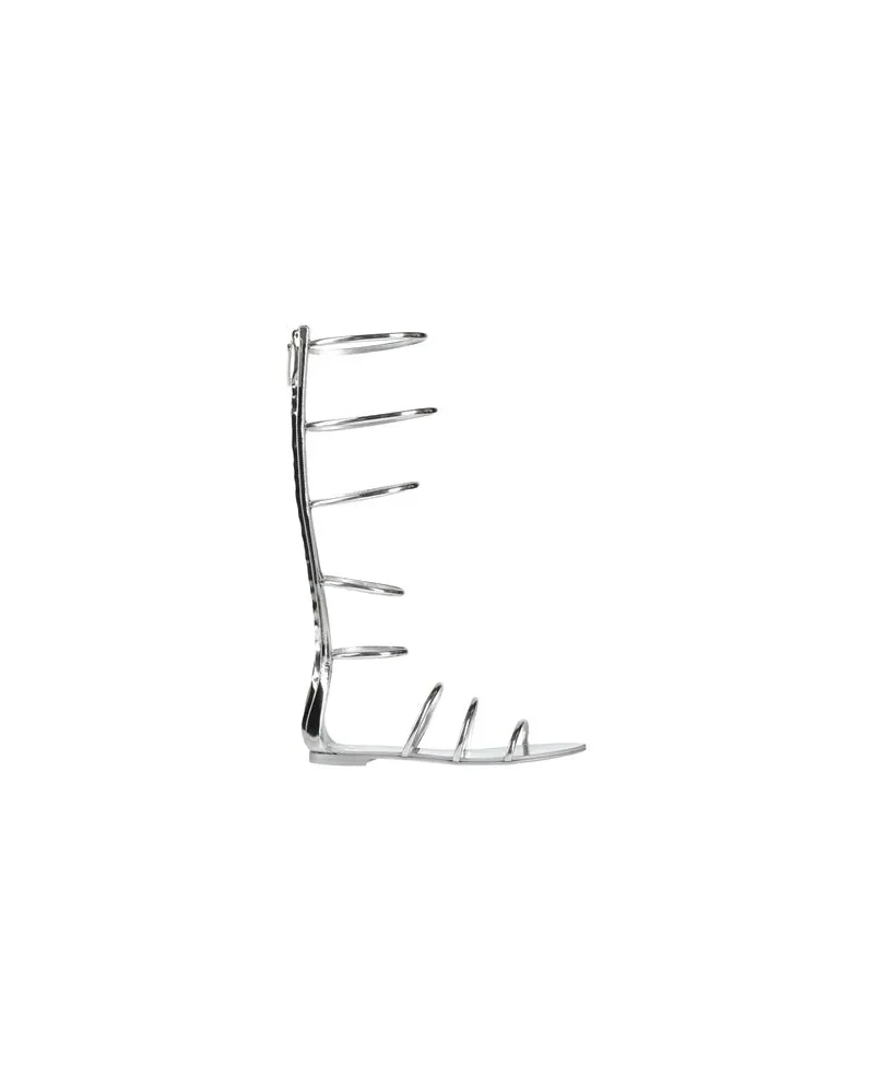 Giuseppe Zanotti SCHUHE - Sandalenauf YOOX.COM Silber