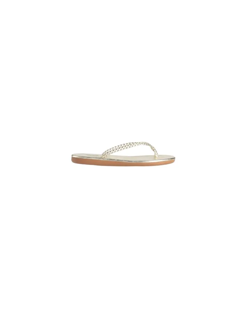 Ancient Greek Sandals SCHUHE - Zehentrennerauf YOOX.COM Platin