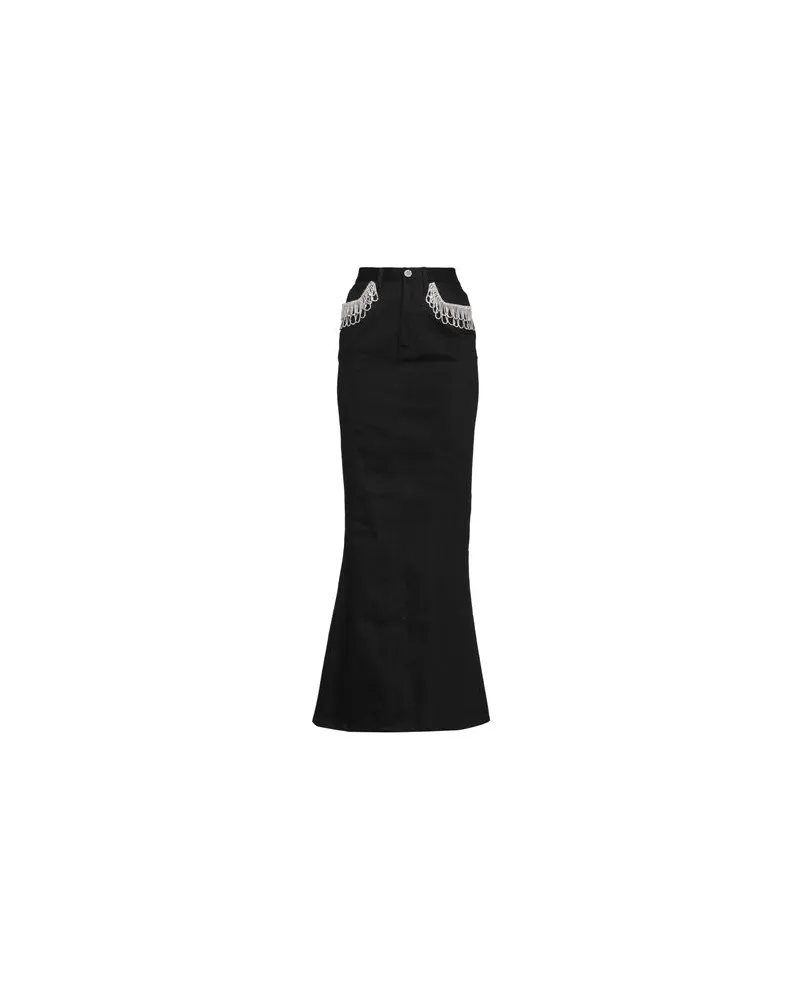ROTATE Birger Christensen HOSEN & RÖCKE - Maxi-Röckeauf YOOX.COM Schwarz