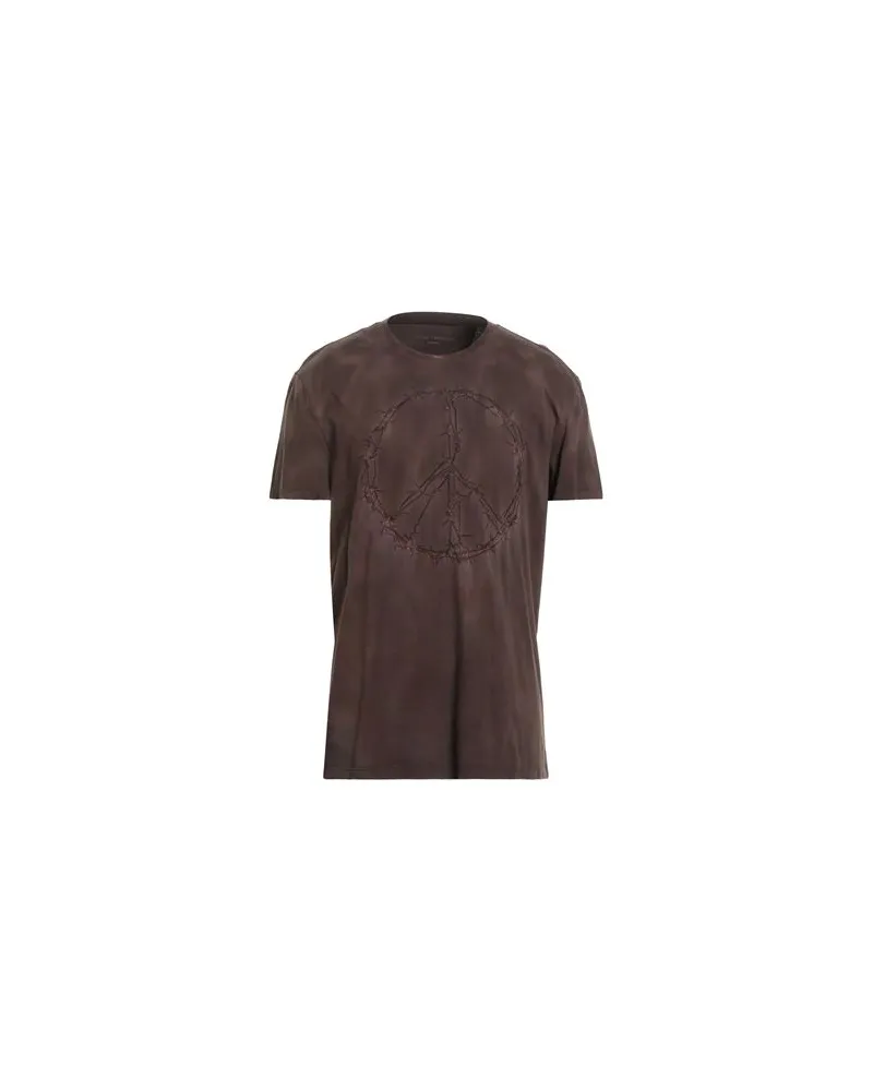 John Varvatos TOPS - T-shirtsauf YOOX.COM Braun