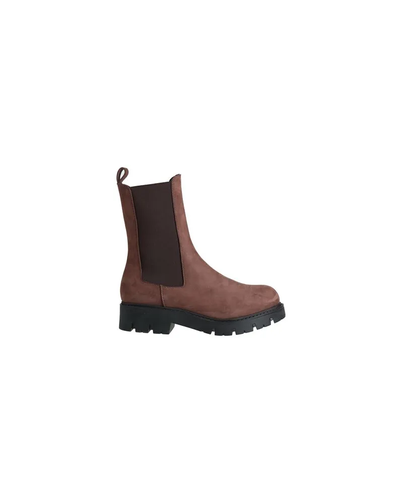 Roberto Botticelli SCHUHE - Stiefelettenauf YOOX.COM Braun