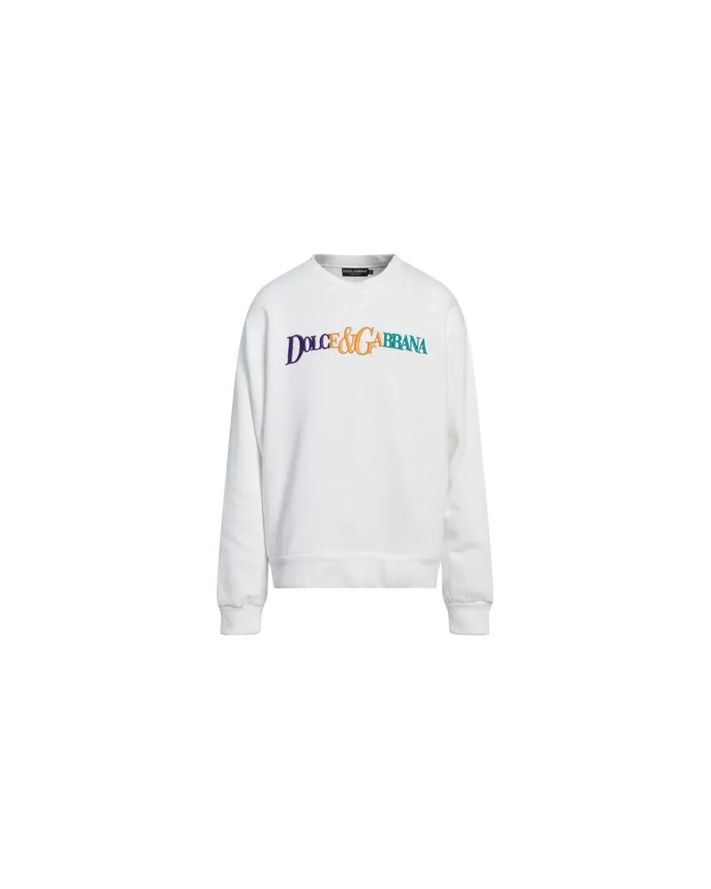 Dolce & Gabbana TOPS - Sweatshirtsauf YOOX.COM Weiß