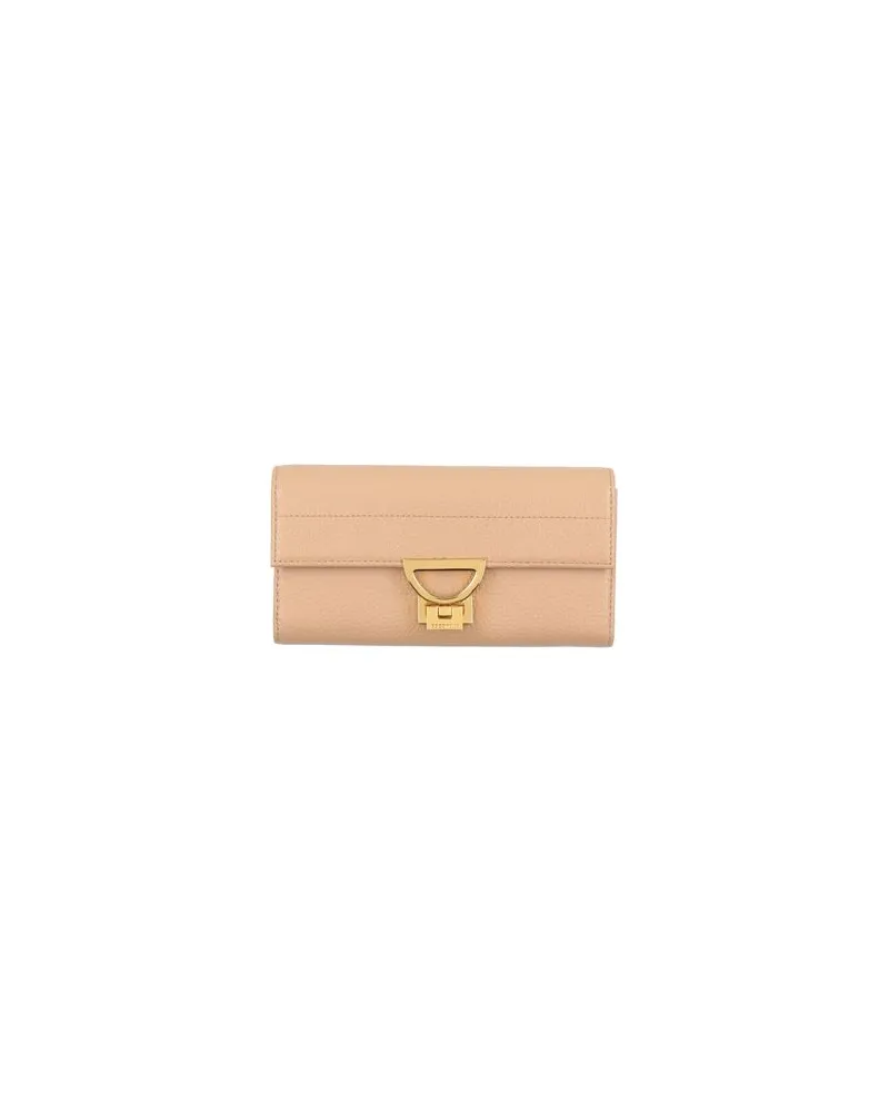 Coccinelle Kleinlederwaren - Brieftaschenauf YOOX.COM Beige