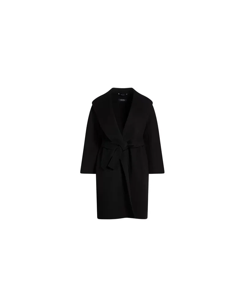 Max Mara JACKEN & MÄNTEL - Mäntelauf YOOX.COM Schwarz