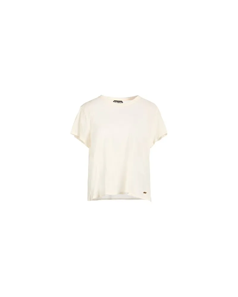 Tom Ford TOPS - T-shirtsauf YOOX.COM Elfenbein