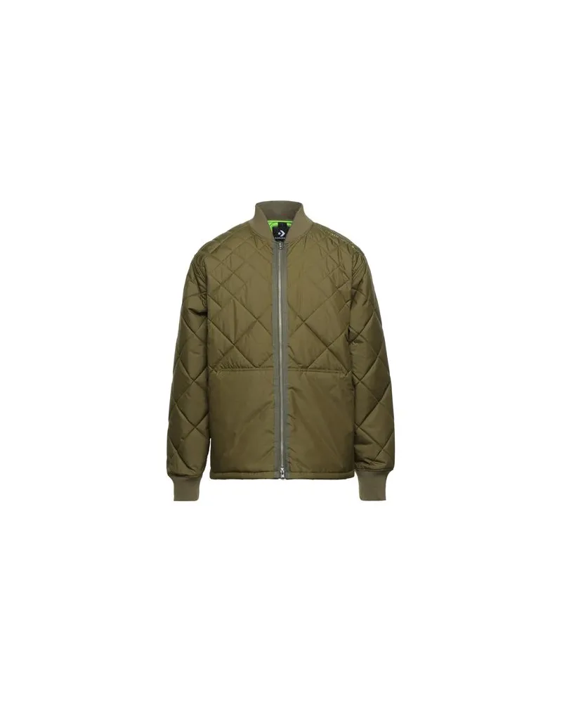 Converse JACKEN & MÄNTEL - Pufferjacken & Daunenjackenauf YOOX.COM Militärgrün