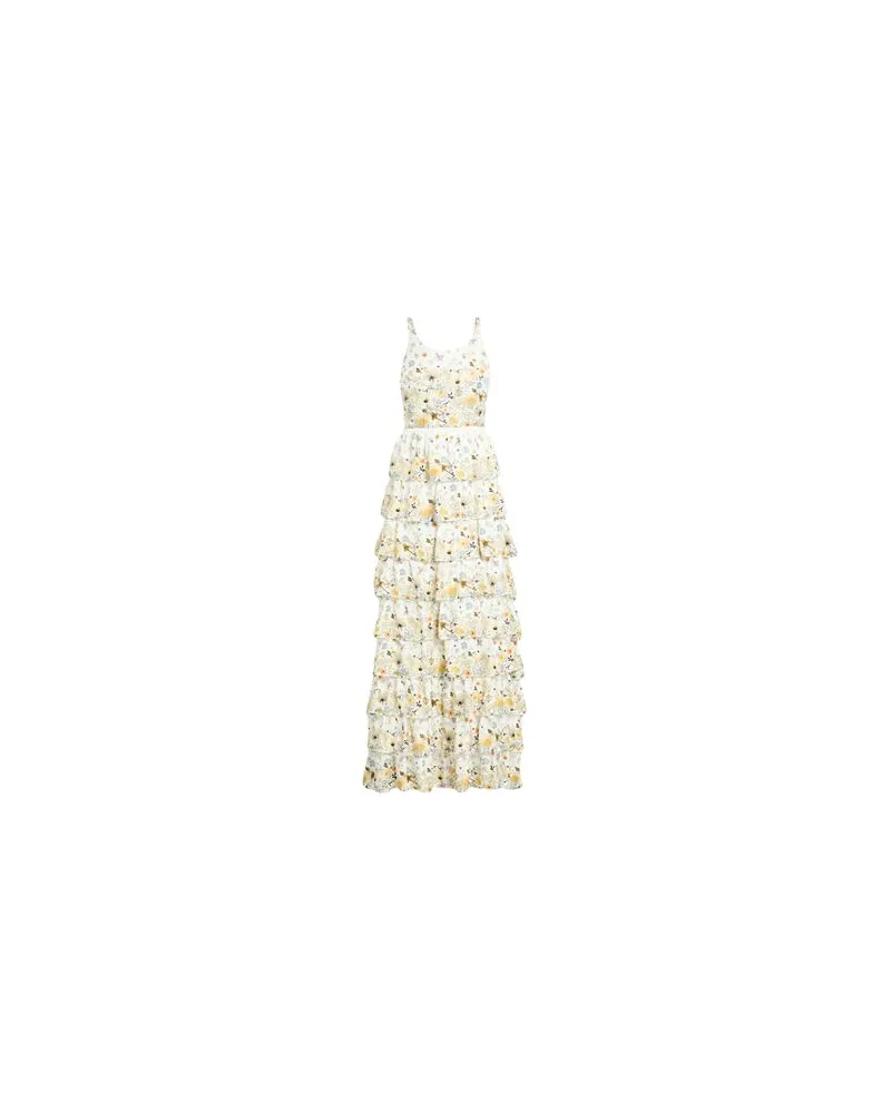 MUNTHE KLEIDER - Maxi-Kleiderauf YOOX.COM Cremeweiß