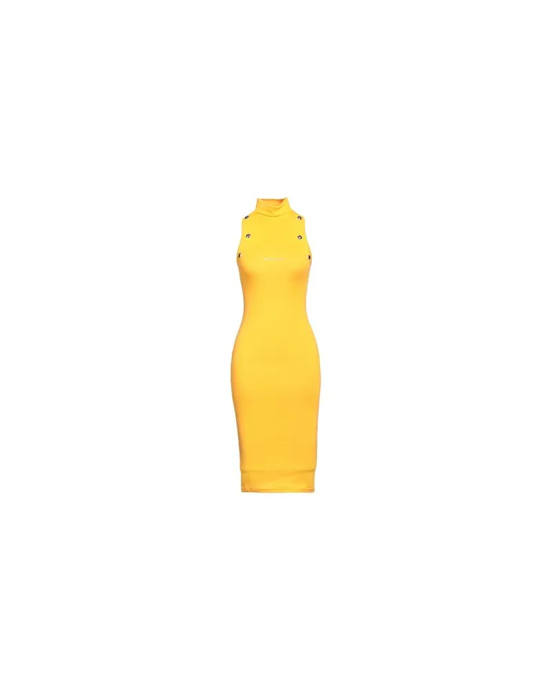 Mangano KLEIDER - Midi-Kleiderauf YOOX.COM Mandarine