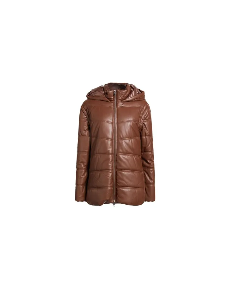 Liu Jo JACKEN & MÄNTEL - Pufferjacken & Daunenjackenauf YOOX.COM Braun