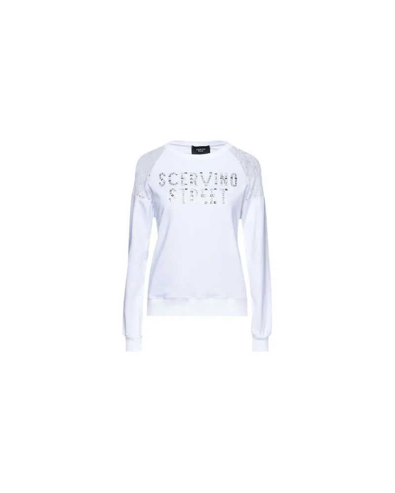 Scervino Street TOPS - Sweatshirtsauf YOOX.COM Weiß