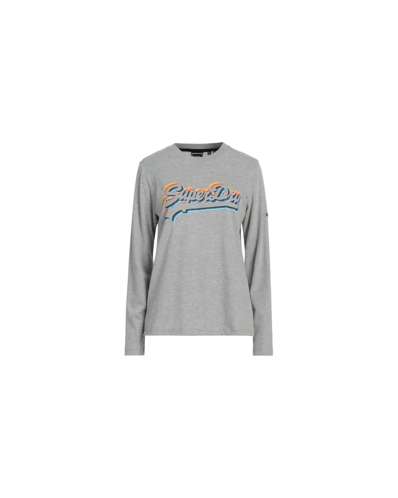 Superdry. TOPS - T-shirtsauf YOOX.COM Grau