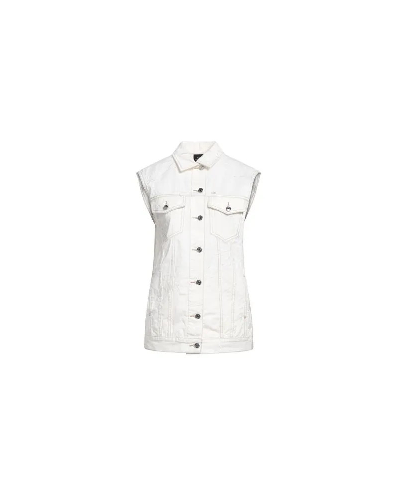 Armani Exchange JACKEN & MÄNTEL - Jeansjacken/Mäntelauf YOOX.COM Elfenbein