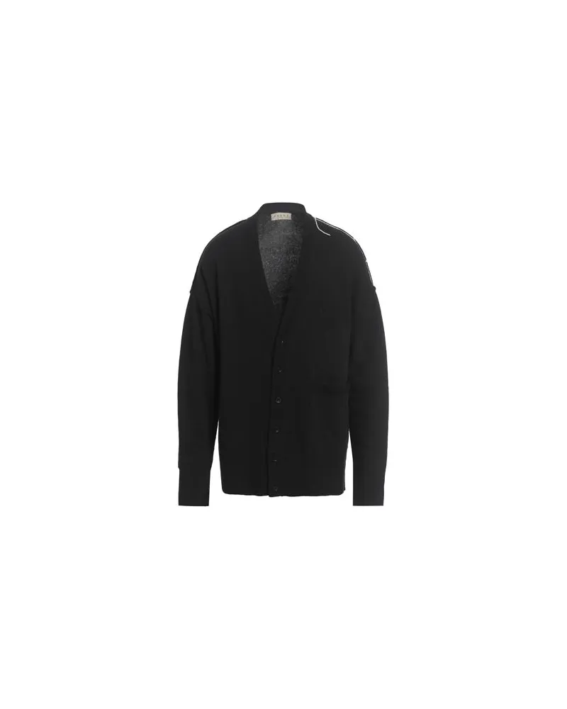 PAURA STRICKWAREN - Strickjackenauf YOOX.COM Schwarz