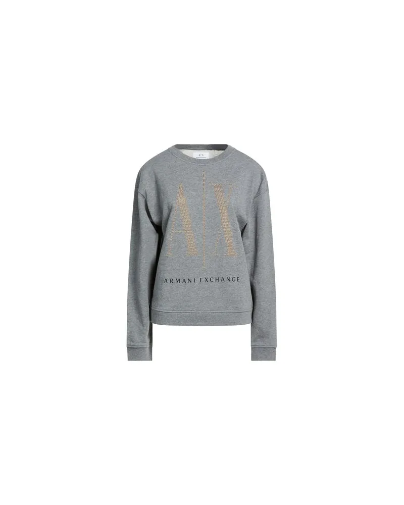 Armani Exchange TOPS - Sweatshirtsauf YOOX.COM Grau