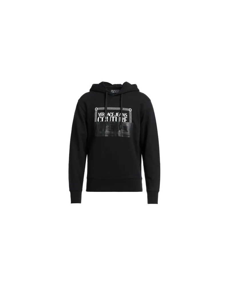 Versace Jeans TOPS - Sweatshirtsauf YOOX.COM Schwarz