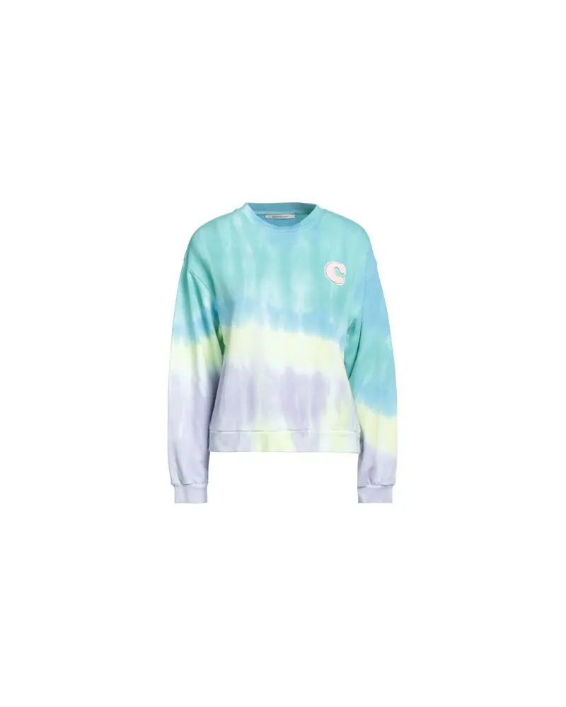 Être Cécile TOPS - Sweatshirtsauf YOOX.COM Himmelblau