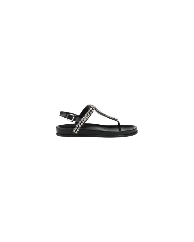 Twin-Set SCHUHE - Zehentrennerauf YOOX.COM Schwarz