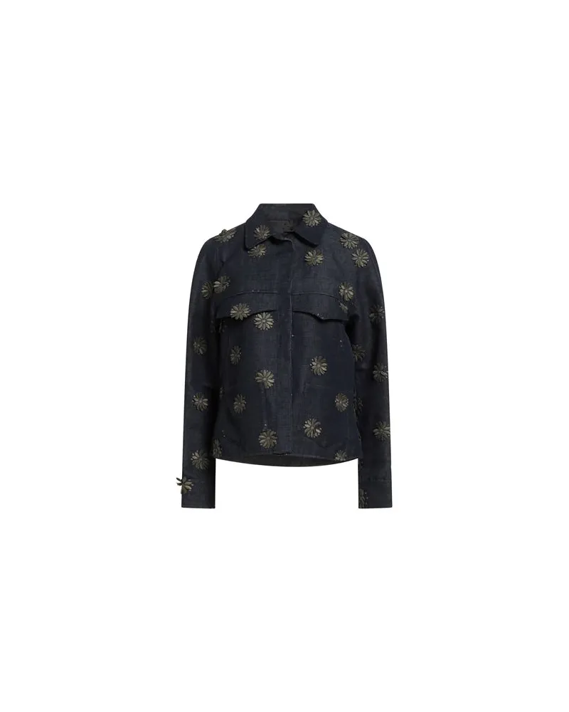 MOORER JACKEN & MÄNTEL - Jeansjacken/Mäntelauf YOOX.COM Blau