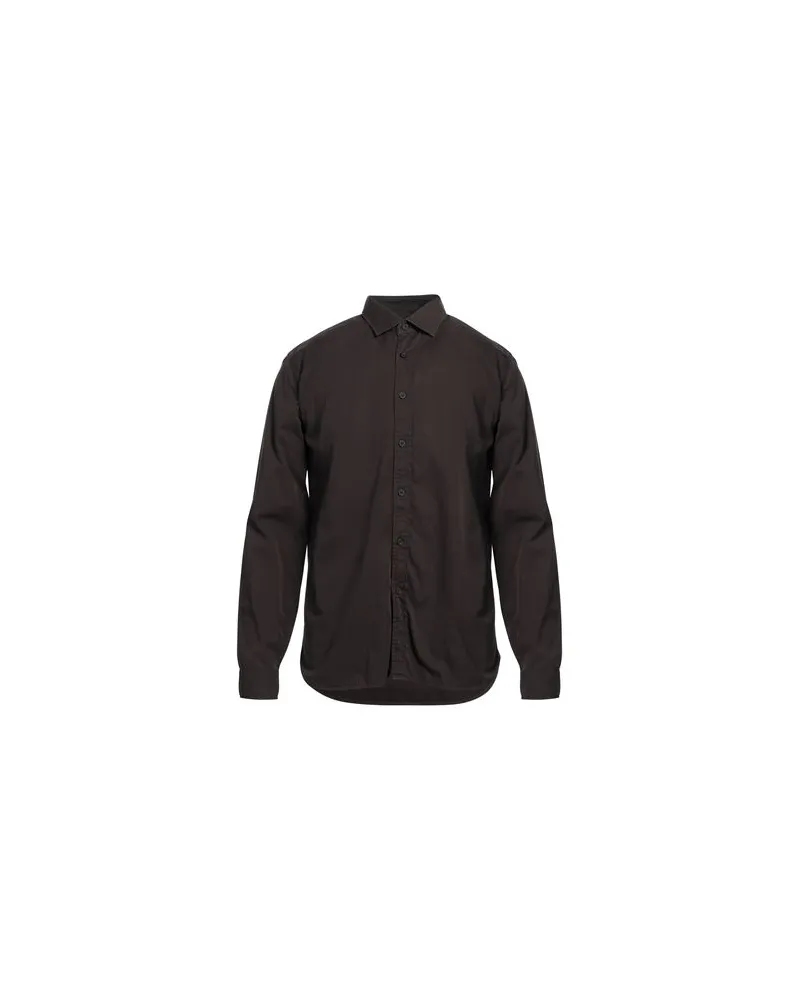 XACUS TOPS - Hemdenauf YOOX.COM Dunkelbraun