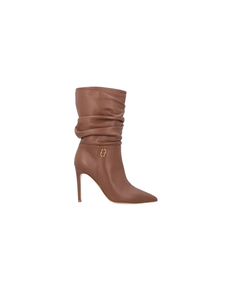 NINALILOU SCHUHE - Stiefelettenauf YOOX.COM Braun