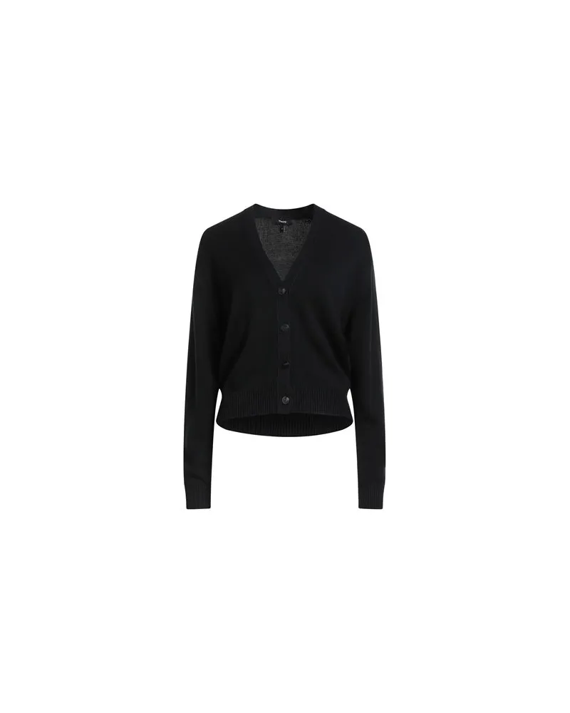 Theory STRICKWAREN - Strickjackenauf YOOX.COM Schwarz