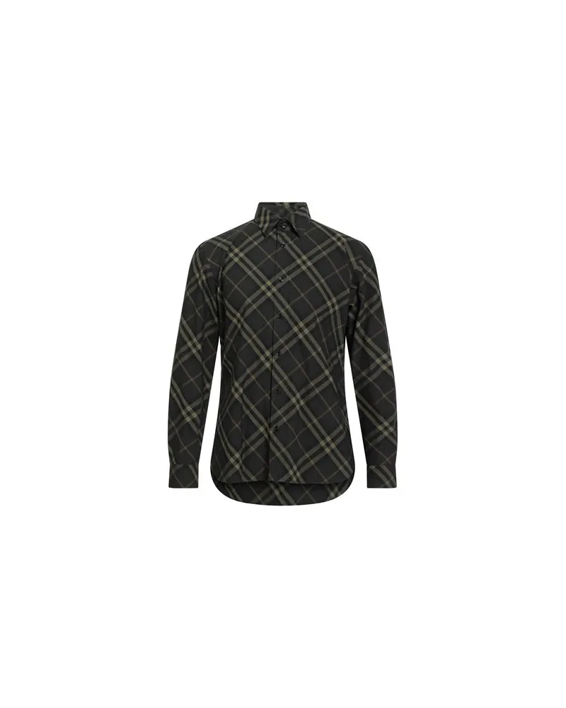 Burberry TOPS - Hemdenauf YOOX.COM Dunkelgrün