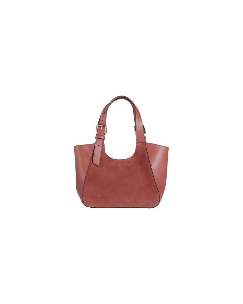 Furla DORA S TOTE - TASCHEN - Schultertaschenauf YOOX.COM Ziegelrot