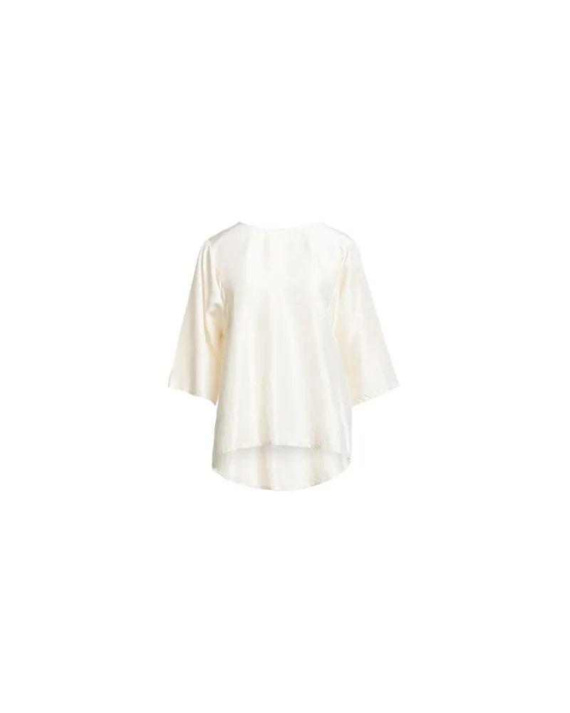 Max Mara TOPS - Topsauf YOOX.COM Cremeweiß