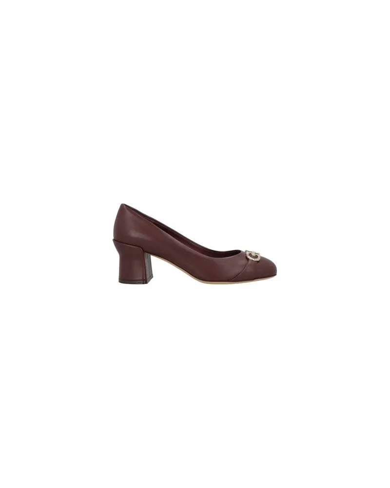 Ferragamo SCHUHE - Pumpsauf YOOX.COM Bordeaux