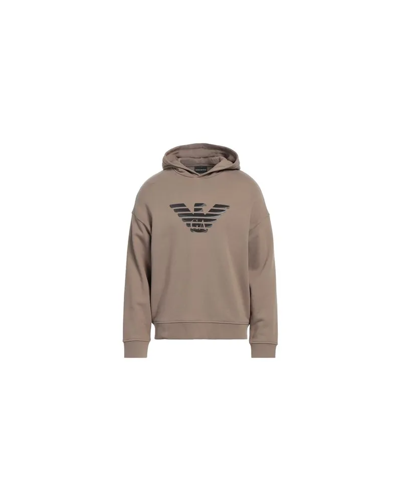 Emporio Armani TOPS - Sweatshirtsauf YOOX.COM Khaki