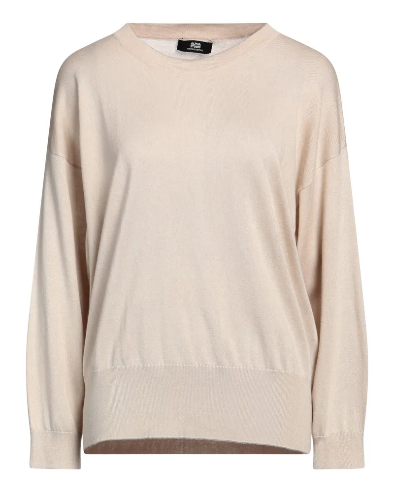 Alpha Studio Pullover Beige