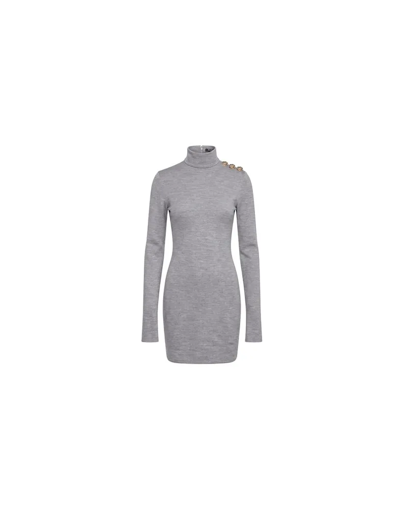 Balmain KLEIDER - Mini-Kleiderauf YOOX.COM Grau