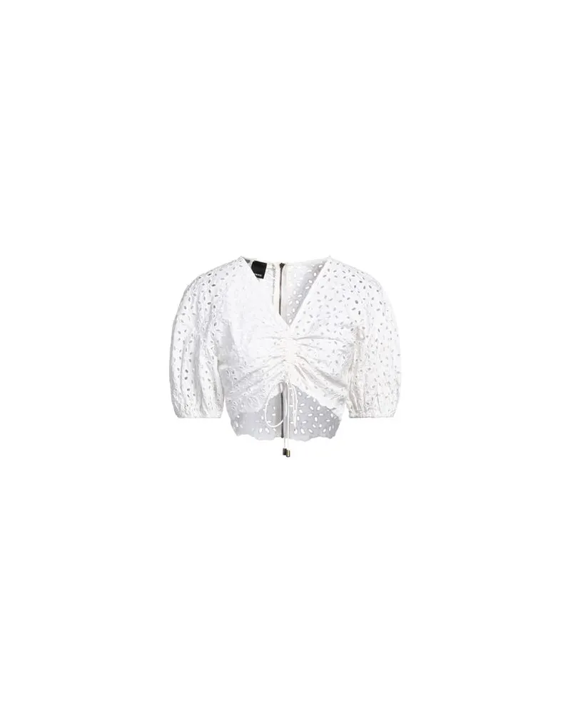Pinko TOPS - Topsauf YOOX.COM Cremeweiß