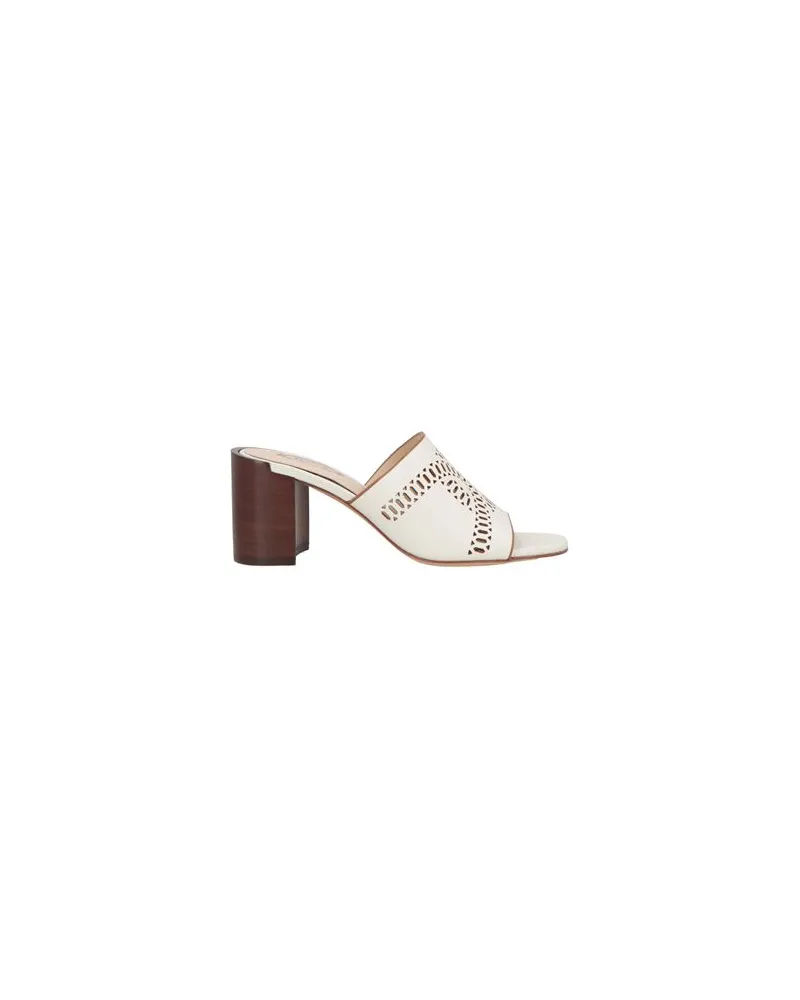 TOD'S SCHUHE - Sandalenauf YOOX.COM Weiß