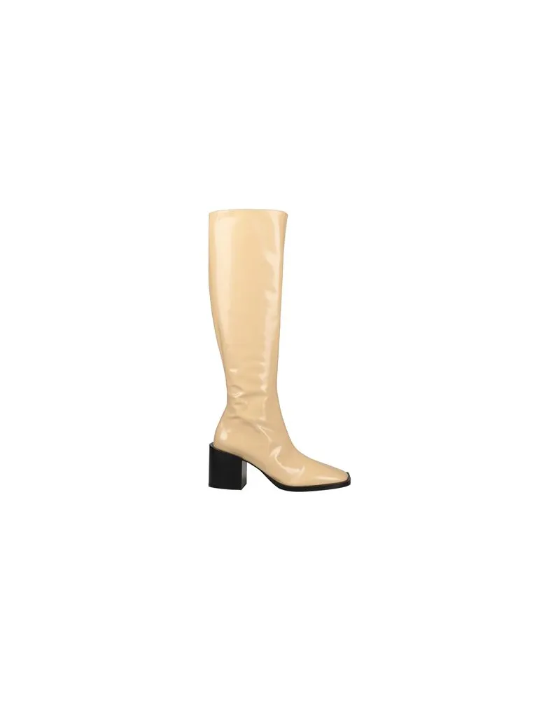 Jil Sander SCHUHE - Stiefelauf YOOX.COM Elfenbein