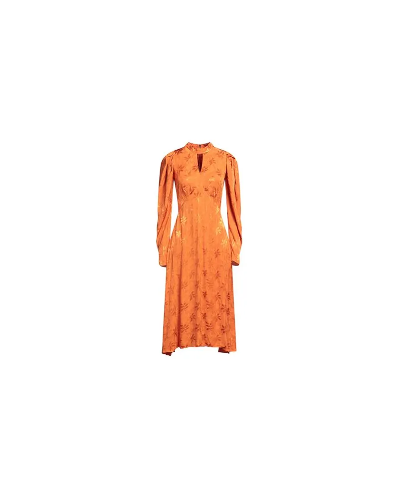 Closet KLEIDER - Midi-Kleiderauf YOOX.COM Orange