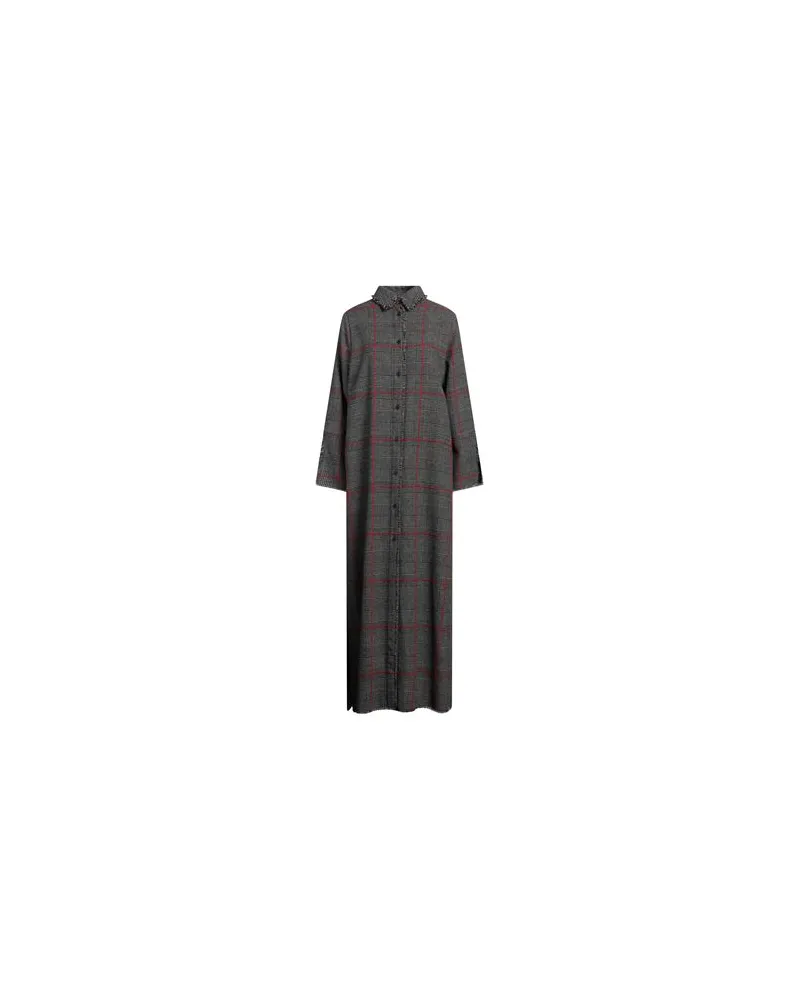 Replay KLEIDER - Maxi-Kleiderauf YOOX.COM Braungrau