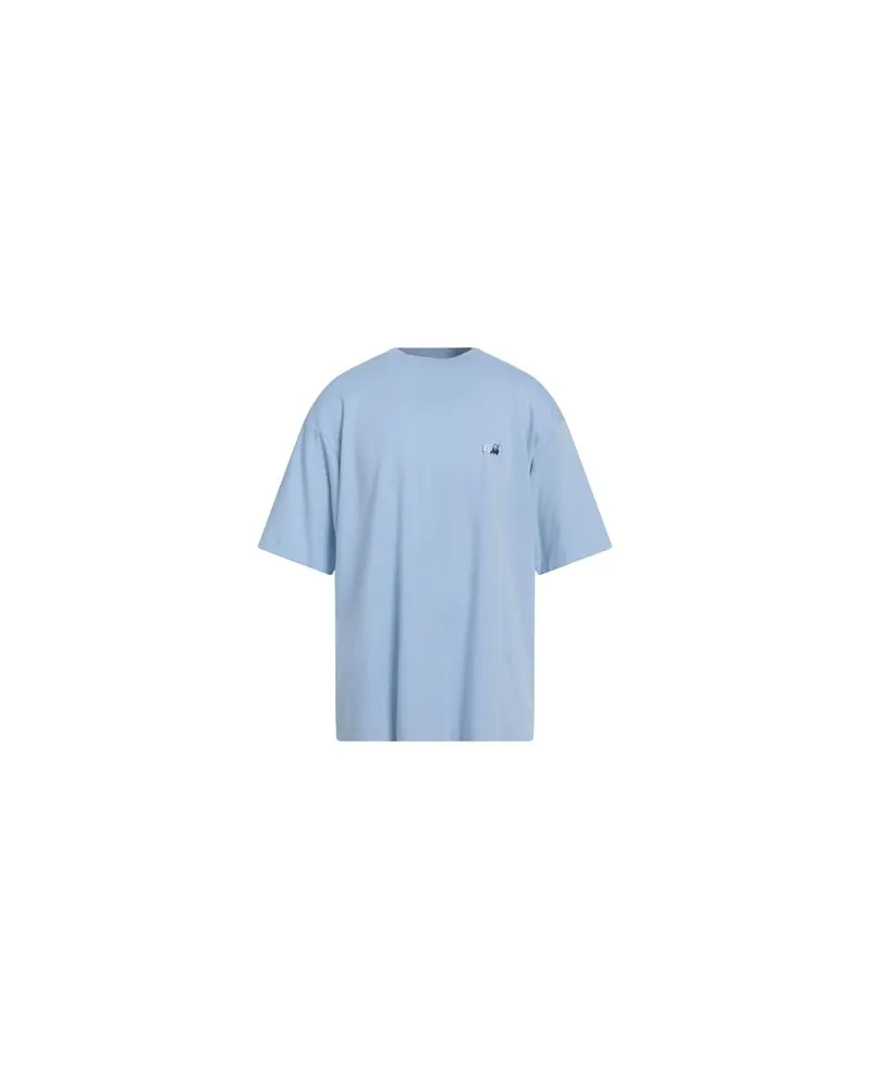 Drôle de Monsieur TOPS - T-shirtsauf YOOX.COM Himmelblau